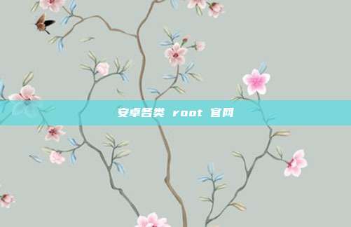 安卓各类 root 官网