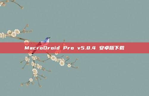 MacroDroid Pro v5.8.4 安卓版下载